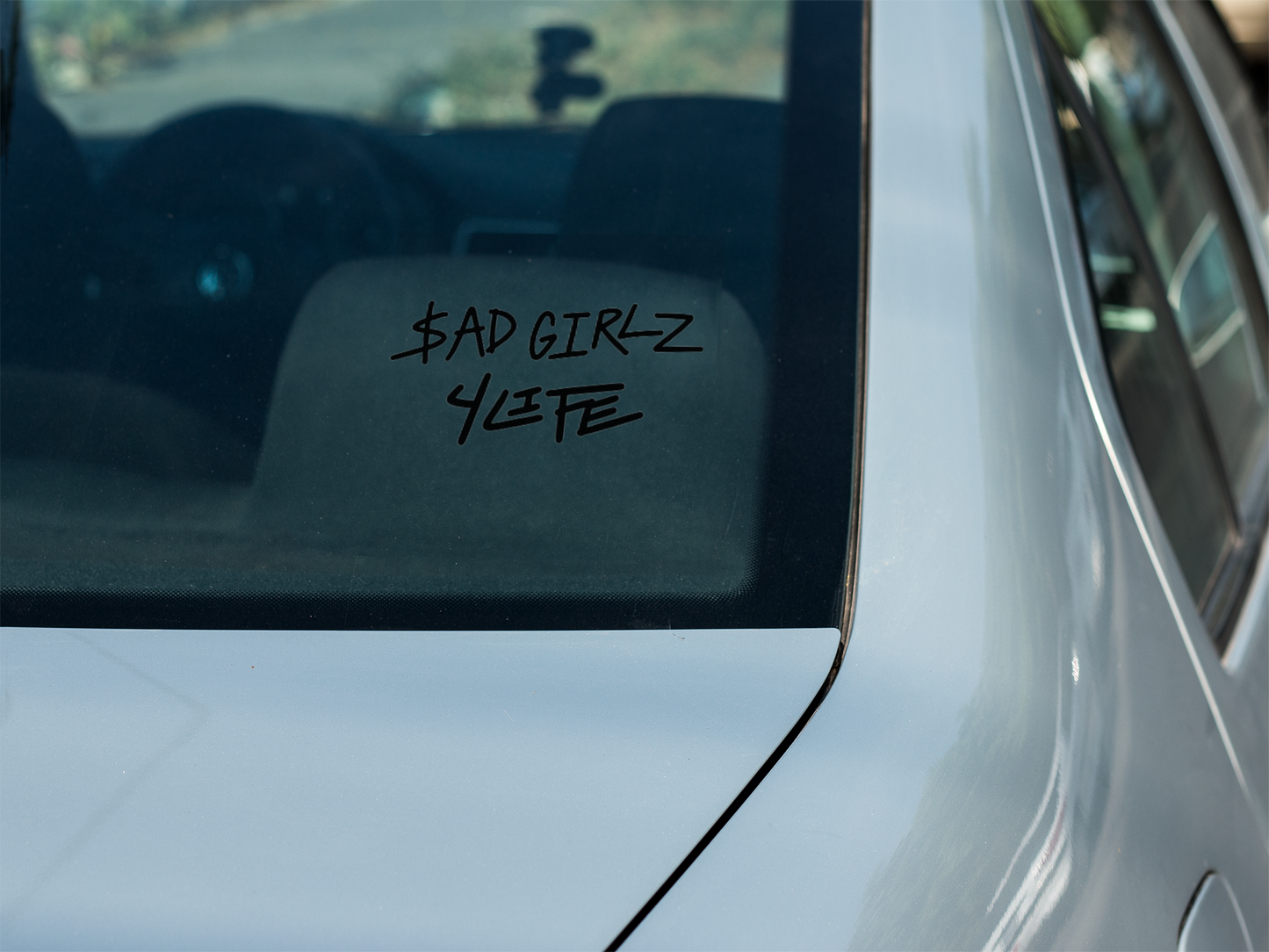 Sad Girlz 4 Life Car Decal.