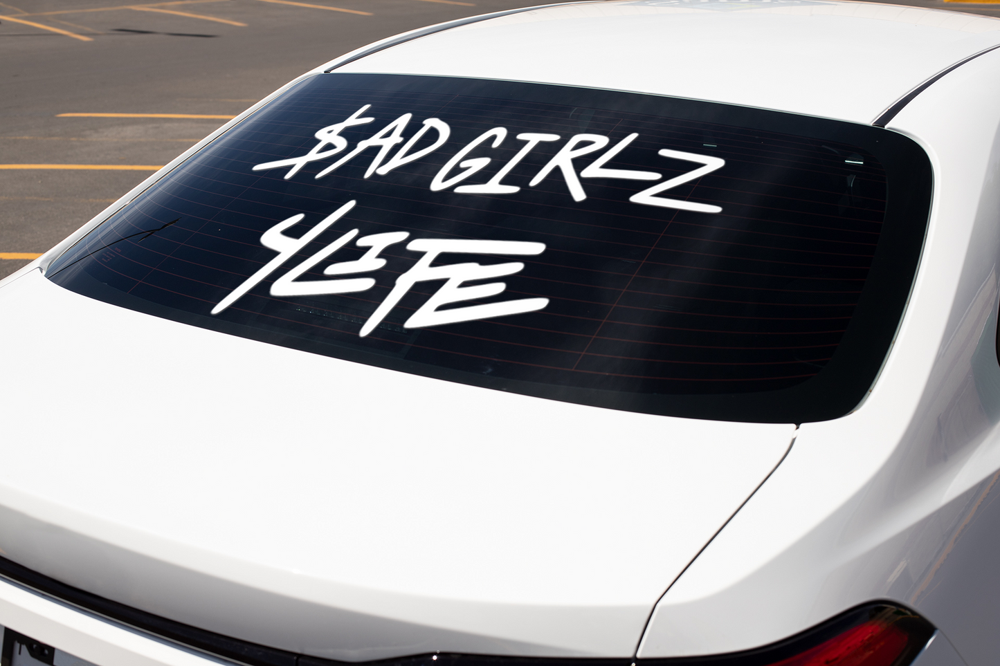 Sad Girlz 4 Life Car Decal.