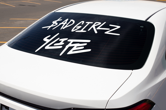 Sad Girlz 4 Life Car Decal.